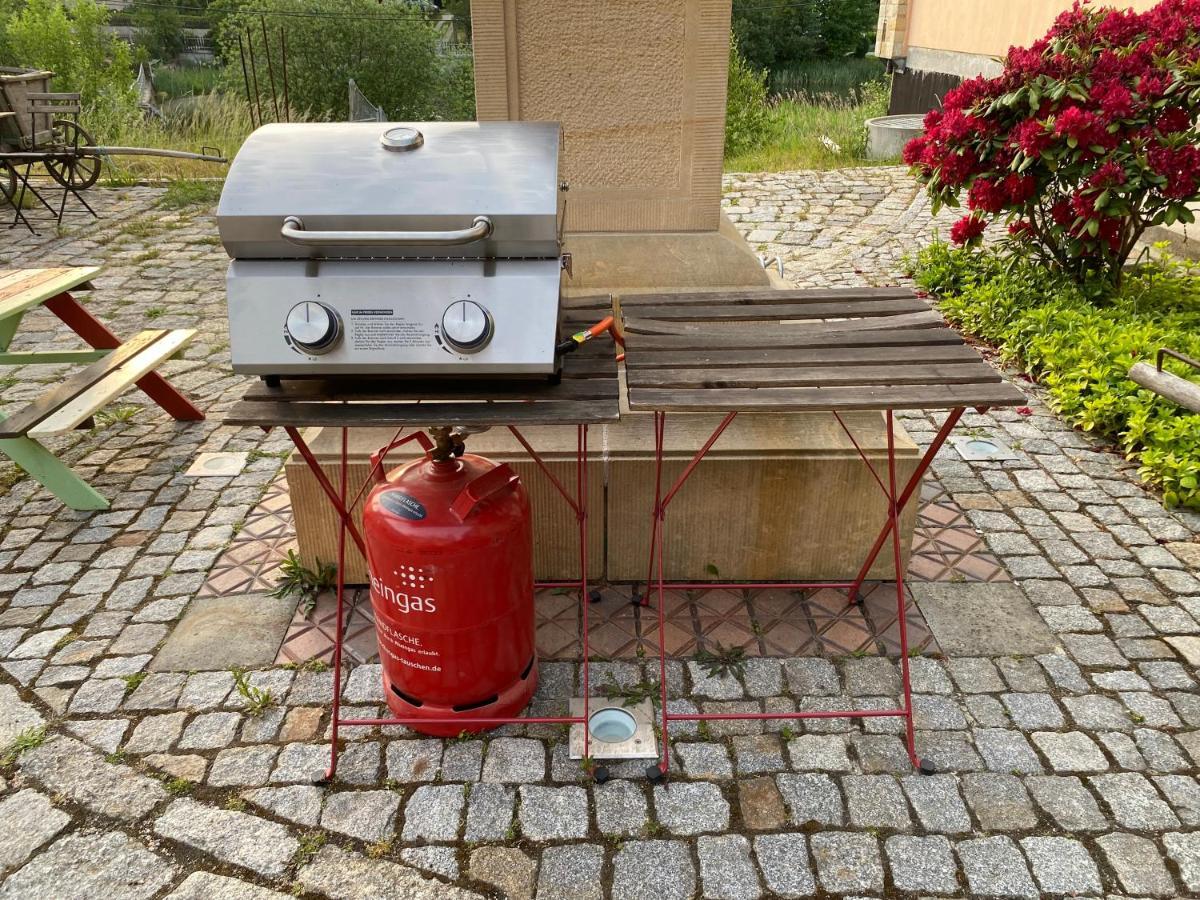 Ferienwohnung Penzlin Im Rittergut Leppersdorf Bei Dresden Wachau 외부 사진